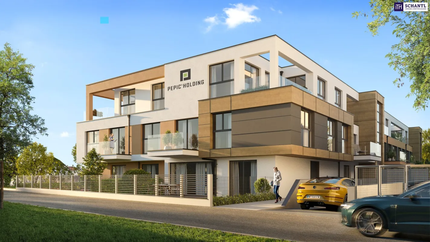 NEUES WOHNGLÜCK in Floridsdorf + TOP 1/12 +  moderne Erstbezugswohnungen + exklusive Ausstattung + Luftwärmepumpe + Deckenkühlung - Bild 1