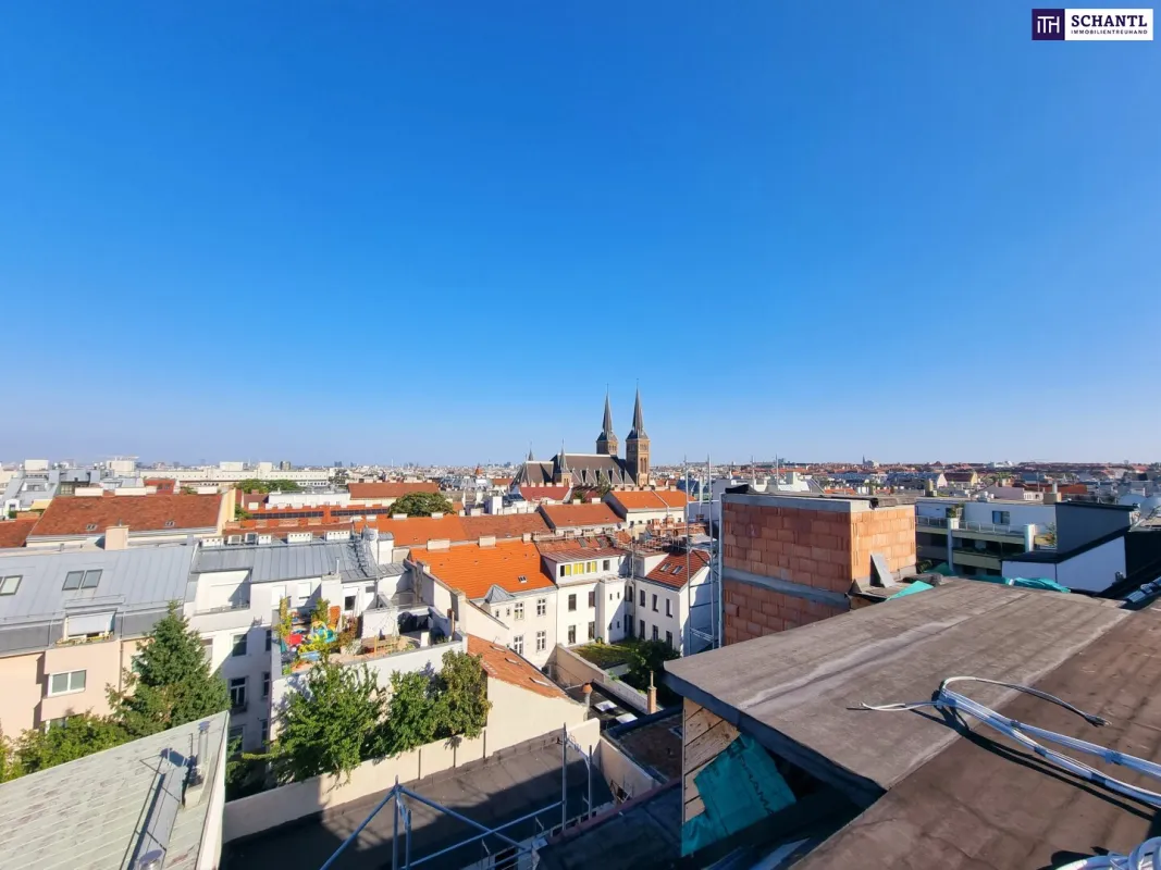 Penthouse vom Feinsten + Großzügige Familienwohnung in ruhiger Wohngegend mit hervorragender Infrastruktur + traumhafter Blick von der eigenen Dachterrasse - Bild 1