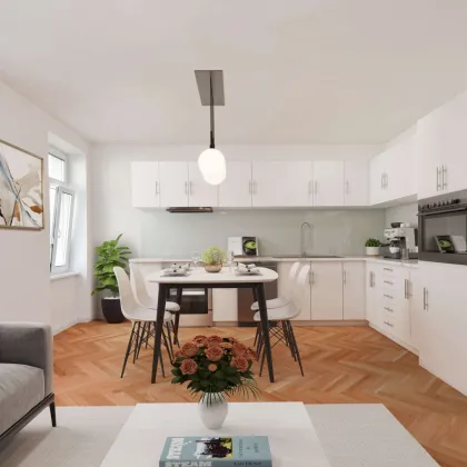 ++ SUNNY SIDE UP + TOP 2 ++  ERSTKLASSIGER ALTBAU NACH HOCHWERTIGER SANIERUNG + großartige Freiflächen + ruhige Wohngegend + - Bild 2