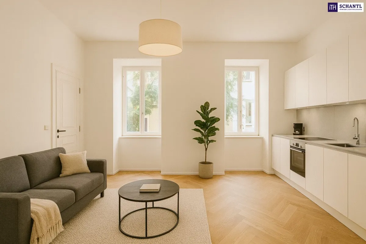 ++ TOP LAGE in unmittelbarer Nähe zum Augarten ++ hochwertig saniertes Altbaujuwel in ruhiger Innenhoflage - Bild 1