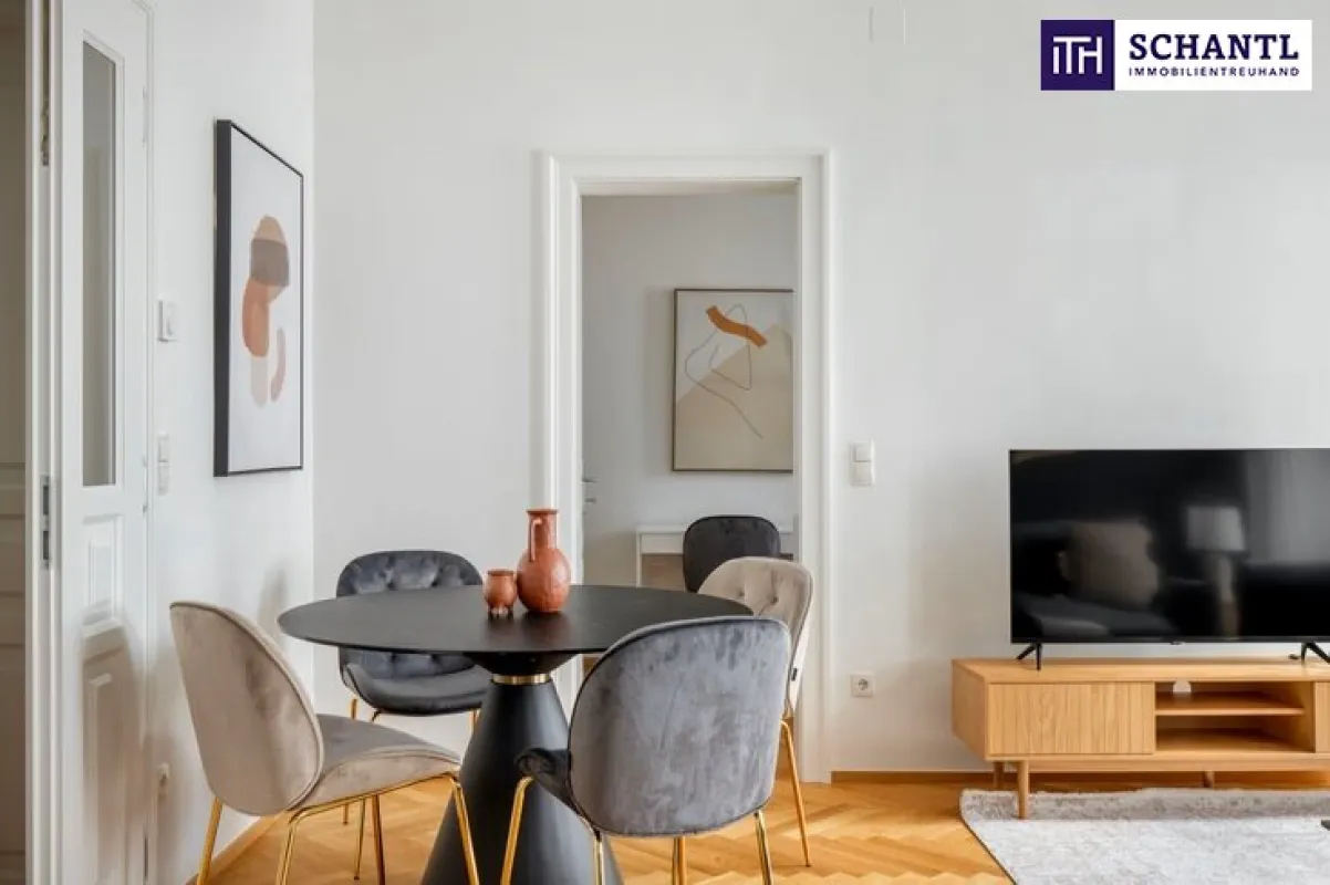 ++ Sichern Sie sich jetzt schon diese entzückende Altbauwohnung ++ Charmante 3-Zimmer-Wohnung mit Terrasse im Herzen von 1020 Wien! + bis Februar 2027 vermietet - Bild 1