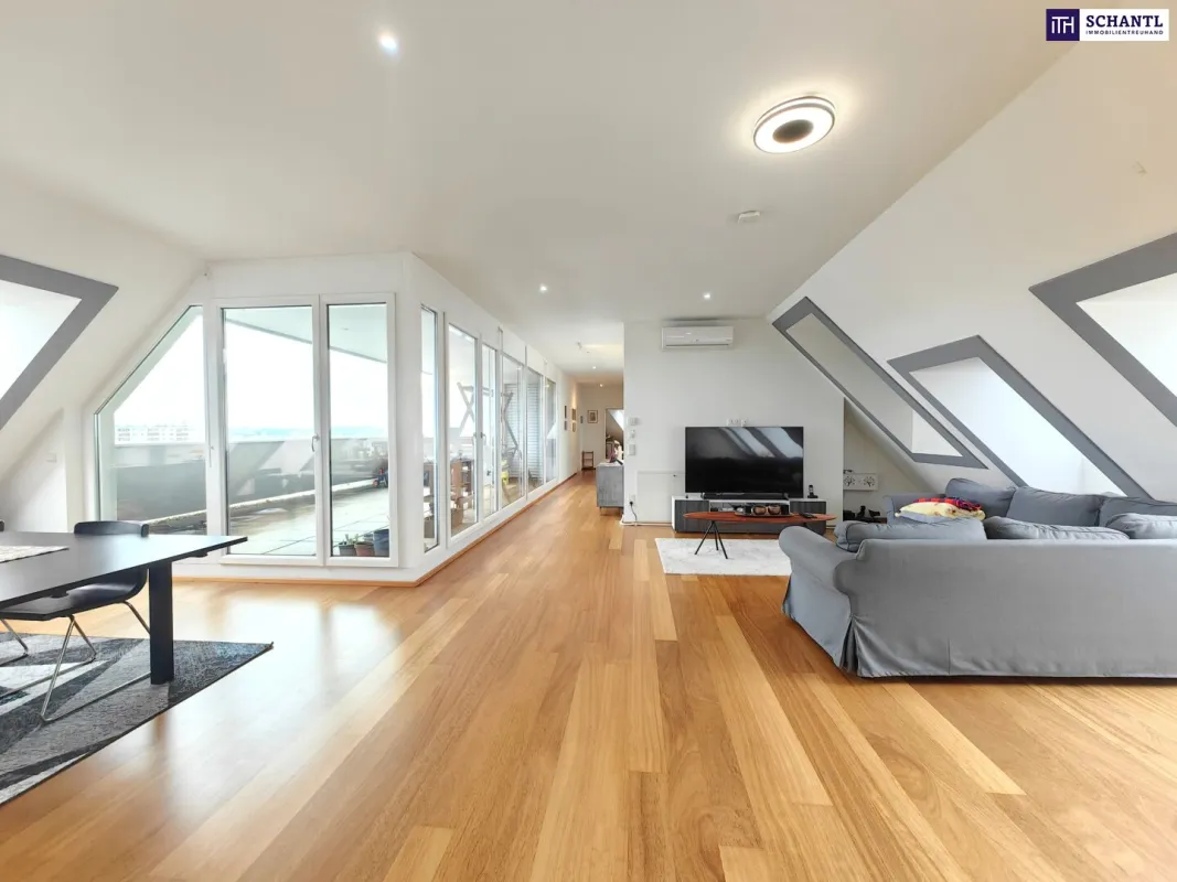 ++ Kagran-Living ++ luxuriöse Familienwohnung mit traumhafter Aussicht + großzügige Raumaufteilung + Stellplatz - Bild 1