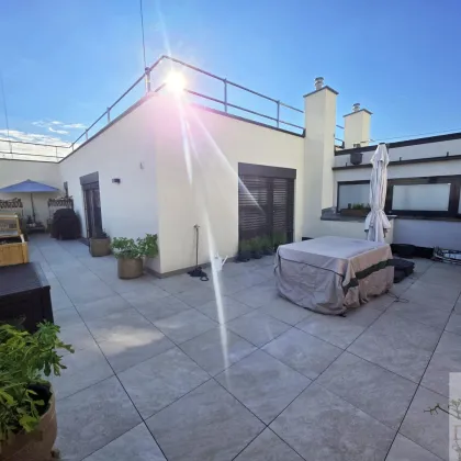 Traumhafte 4-Zimmer-Dachgeschoßwohnung mit großer 65m² Terrasse und Garagenplatz in 1220 Wien – Jetzt zugreifen! - Bild 2