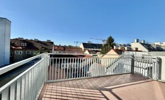 Am Kutschkermarkt | Exklusive Dachgeschoßwohnung mit Dachterrassen und Balkon
