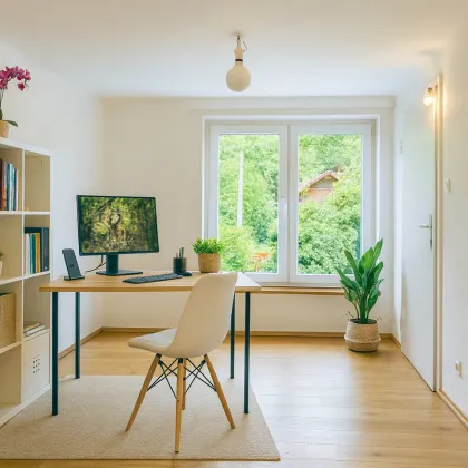 KLEINGARTENHAUS - Absolute Grünruhelage - ca. 700m² Eigengrund - 3 Zimmer - ca. 120m² NFL - GARAGE - Keller - Bild 2