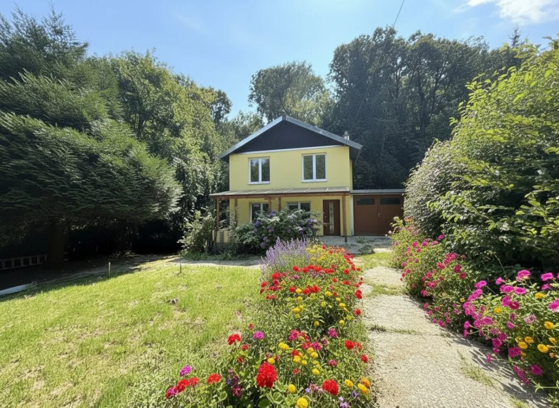 KLEINGARTENHAUS - Absolute Grünruhelage - ca. 700m² Eigengrund - 3 Zimmer - ca. 120m² NFL - GARAGE - Keller - Bild 1