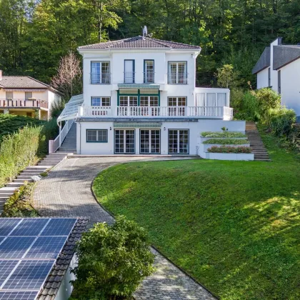 Wienerwald-Idylle für Anspruchsvolle: 6 Zimmer & Wintergarten | Westterrasse, Erdwärme & Doppelgarage - Bild 2