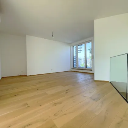 Skyview I Weite I Luxus: Großzügige und stilvolle 2-Zimmer-Maisonette mit Dachterrasse in Toplage neben Donaukanal! - Bild 2