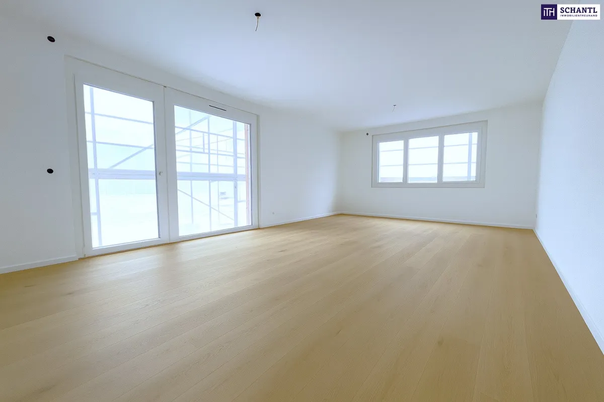 Naturnah + perfekt angebunden! 4-Zimmer-Gartenwohnung mit hochwertiger und nachhaltiger Ausstattung im DAS WEGL! - Bild 1