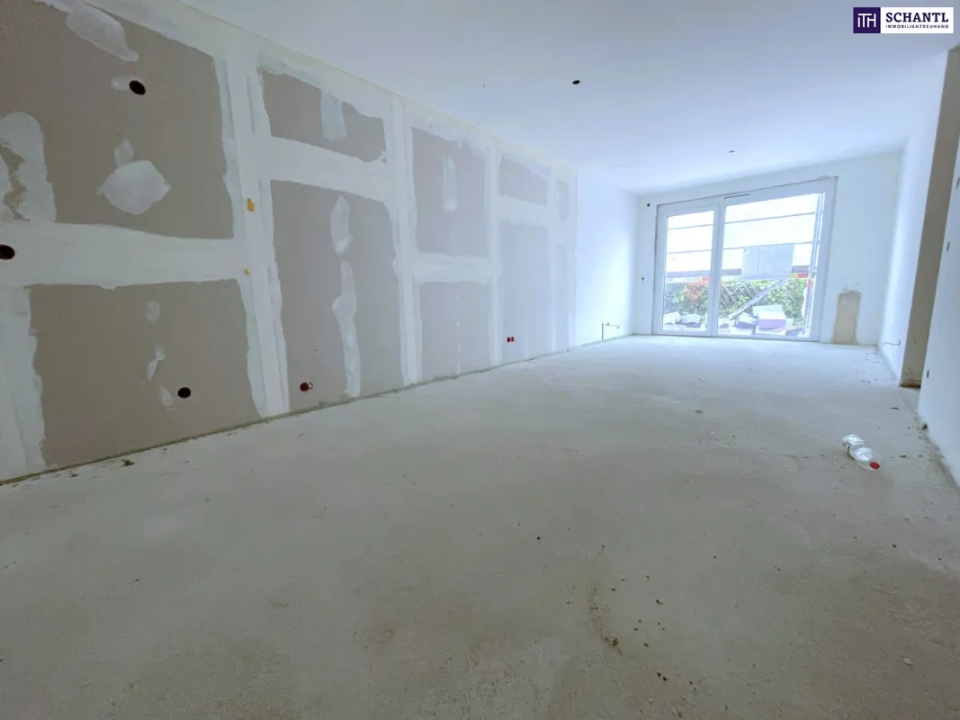 Grün I Urban I Chic: Exklusive 4-Zimmer-Gartenwohnung im Herzen von Schwechat! Nachhaltig, hochwertig und überraschend ruhig! - Bild 1