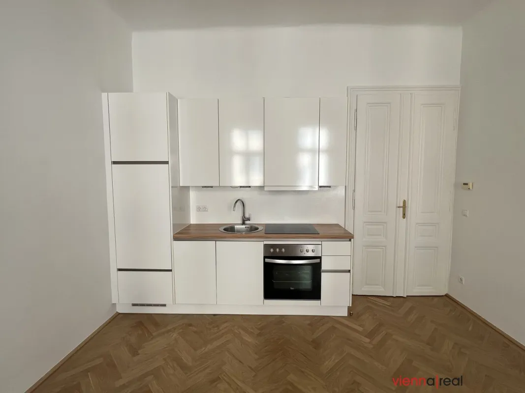 UNBEFRISTET - Ruhige und helle 3-Zimmer Altbauwohnung mit Wohnküche nahe Franz-Josefs-Bahnhof - Bild 1