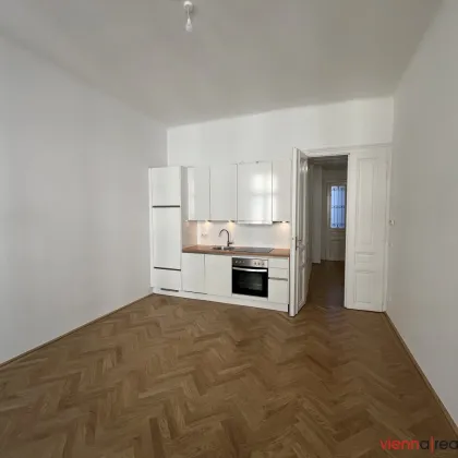 UNBEFRISTET - Ruhige und helle 3-Zimmer Altbauwohnung mit Wohnküche nahe Franz-Josefs-Bahnhof - Bild 2