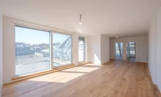 ++NEU++ Außergewöhnliche 3-Zimmer Neubauwohnung mit fantastischer Dachterrasse