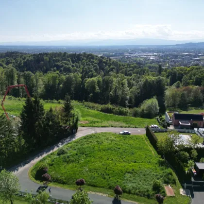Einzigartiger Panoramablick - Exklusives Grundstück in Raaba + GLASFASERANSCHLUSS - Bild 3