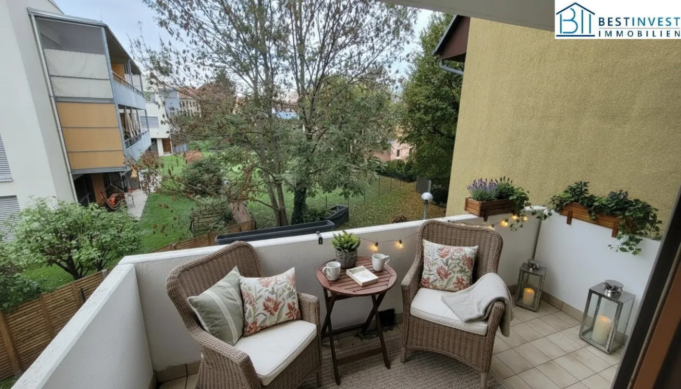 Charmante 2,5 Zi. mit Loggia - Bild 1