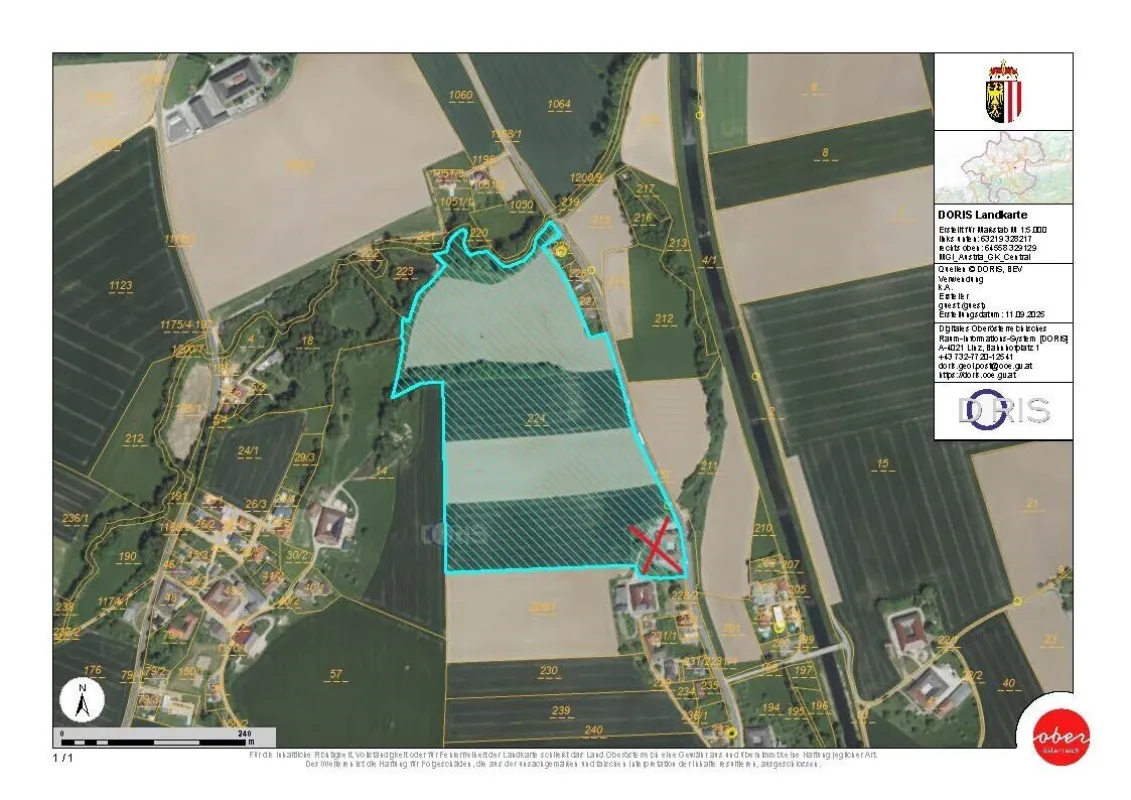 9ha Ackerland in Kematen an der Krems - Bild 1
