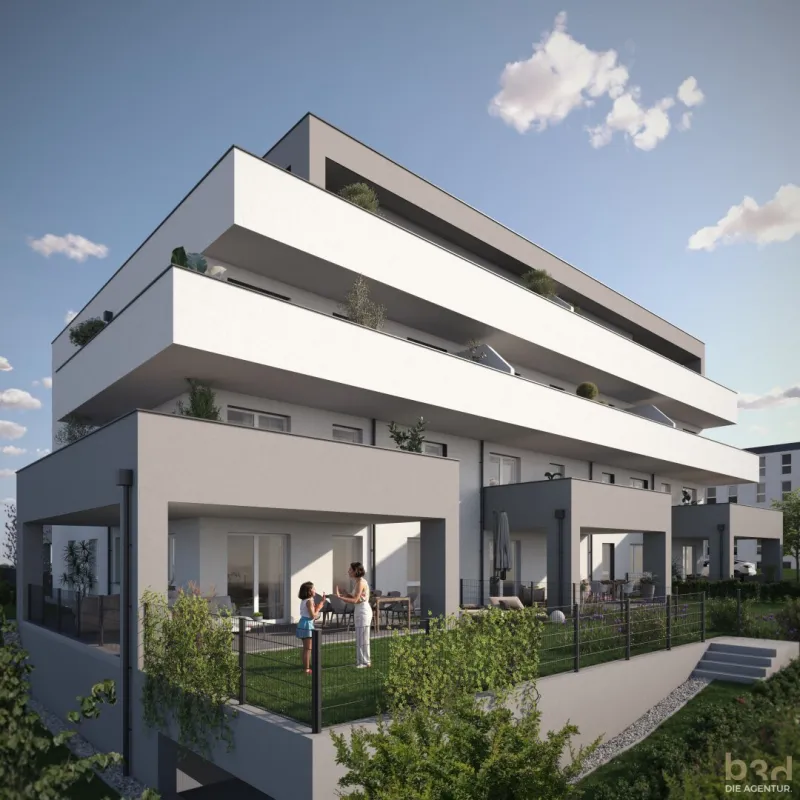 Neuer Erstbezug in Kirchdorf: 4 Zimmer, Balkon, 2 Garagen - Bild 1