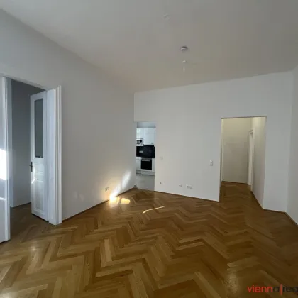 UNBEFRISTET - Ruhige hofseitige  3-Zimmer Wohnung mit separater Küche, Abstellraum und Kellerabteil - Bild 3
