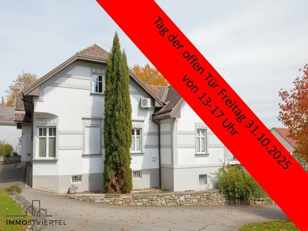 Stilvolles Haus mit Pool im Zentrum von Steinakirchen! OPEN HOUSE Termin 31.10.2025!! - Bild 1