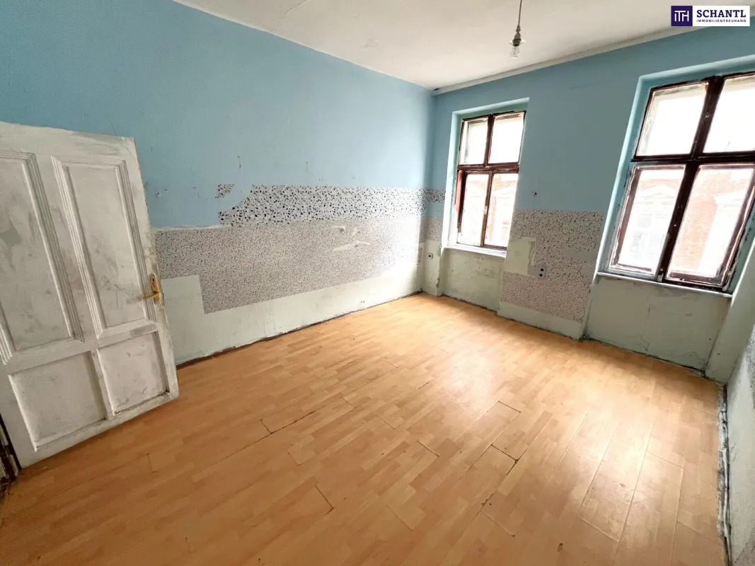 Ihre Chance: Top-Lage im ersten Wiener Supergrätzl – 17 Sanierungswohnungen mit Potenzial! Ihre Chance auf Lebensqualität in Favoriten! - Bild 1