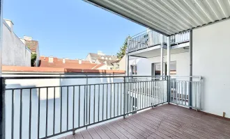 Am Kutschkermarkt | Exklusive 4-Zimmer-Altbauwohnung mit rund 14 m² großer Terrasse und Grünfläche