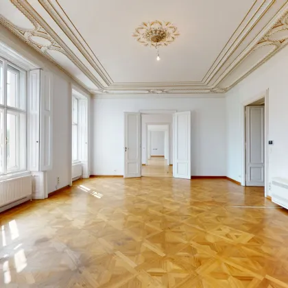 Exklusives Altbaubüro am Karlsplatz mit einzigartigem Ausblick - Bild 3