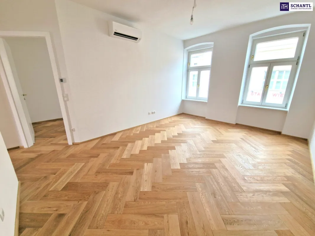 ***Altbau trifft Dachgarten – Stilvolle 3-Zimmer-Wohnung mit großer Terrasse  – hochwertiger Sanierung + Klimaanlage & Luftwärmepumpe*** - Bild 1