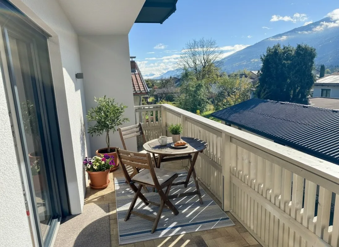 STADTLEBEN GENIESSEN: HELLE, VOLLRENOVIERTE 3-ZIMMER-WOHNUNG MIT BALKON IN SPITTAL/DRAU - Bild 1