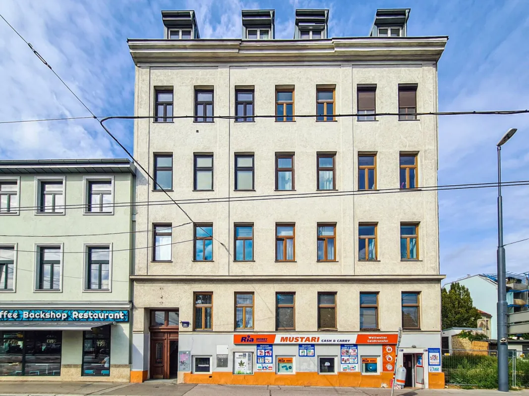 Altbau mit Potential! Sanierungsbedürftige 3 Zimmer-Wohnung Nähe Bahnhof Meidling! Auf Wunsch mit Sanierungskonzept! - Bild 1