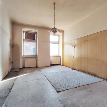 Altbau mit Potential! Sanierungsbedürftige 3 Zimmer-Wohnung Nähe Bahnhof Meidling! Auf Wunsch mit Sanierungskonzept! - Bild 3
