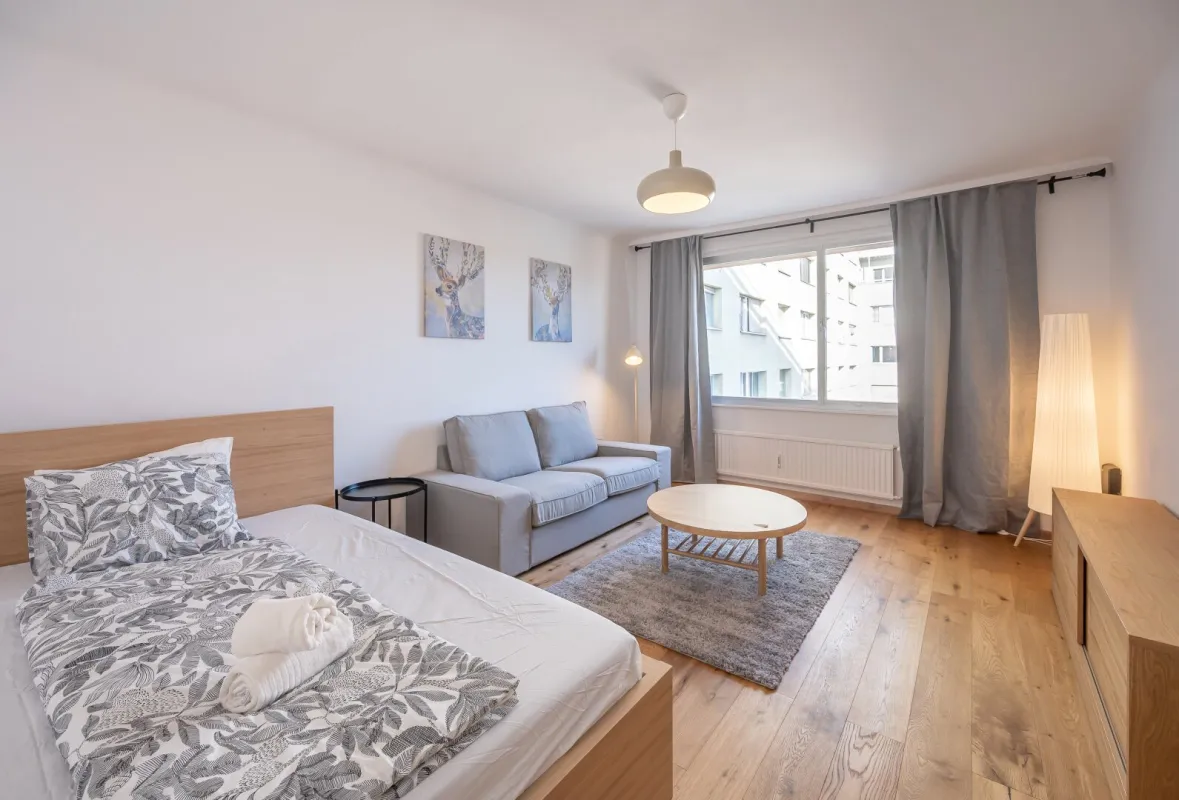 Short-term apartment located in Pratercottage, 2-6 months, fully furnished, 10 min to the 1st district - Bild 1