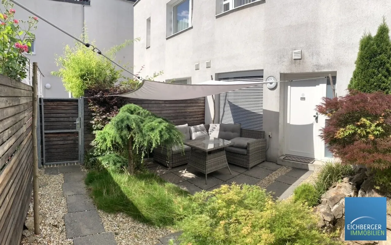 Zentrumsnahe Neubauwohnung (BJ 2008) mit japanischem Garten - Bild 1