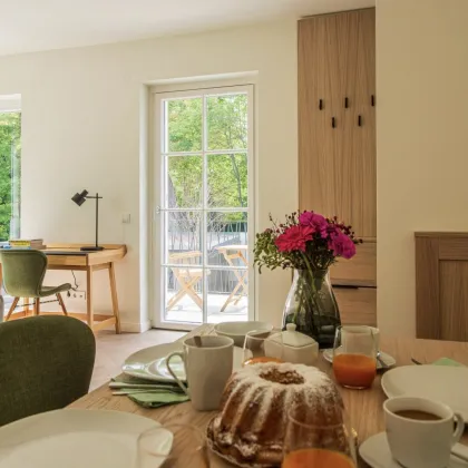 1180 WIEN/Pötzleinsdorfer Schlosspark: Exklusive, möblierte 2-Zi-Terrassen-Wohnung /  Exclusive, fully furnished 2-room terrace apartment - Bild 2