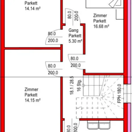 Elegante Neubauten: Erstbezug mit Garten, Terrasse und Luftwärmepumpe | Helle und moderne Räume | Hochwertige Ausstattung | Parkplatz - Bild 3