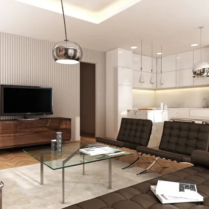 Entzückende Pärchenwohnung mit Blick ins Grüne und einem großen Balkon - in einem der schönsten Wohnbezirke von Graz -  PROJEKT FERTIGSTELLUNG JUNI 2027 - PROVISIONSFREI! - Bild 2