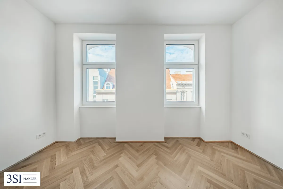 Wohnen mit Charme in der Klausgasse 46: Vollsanierte 2-Zimmer-Altbauwohnung in ruhiger Seitengasse des 16. Bezirks - Bild 1