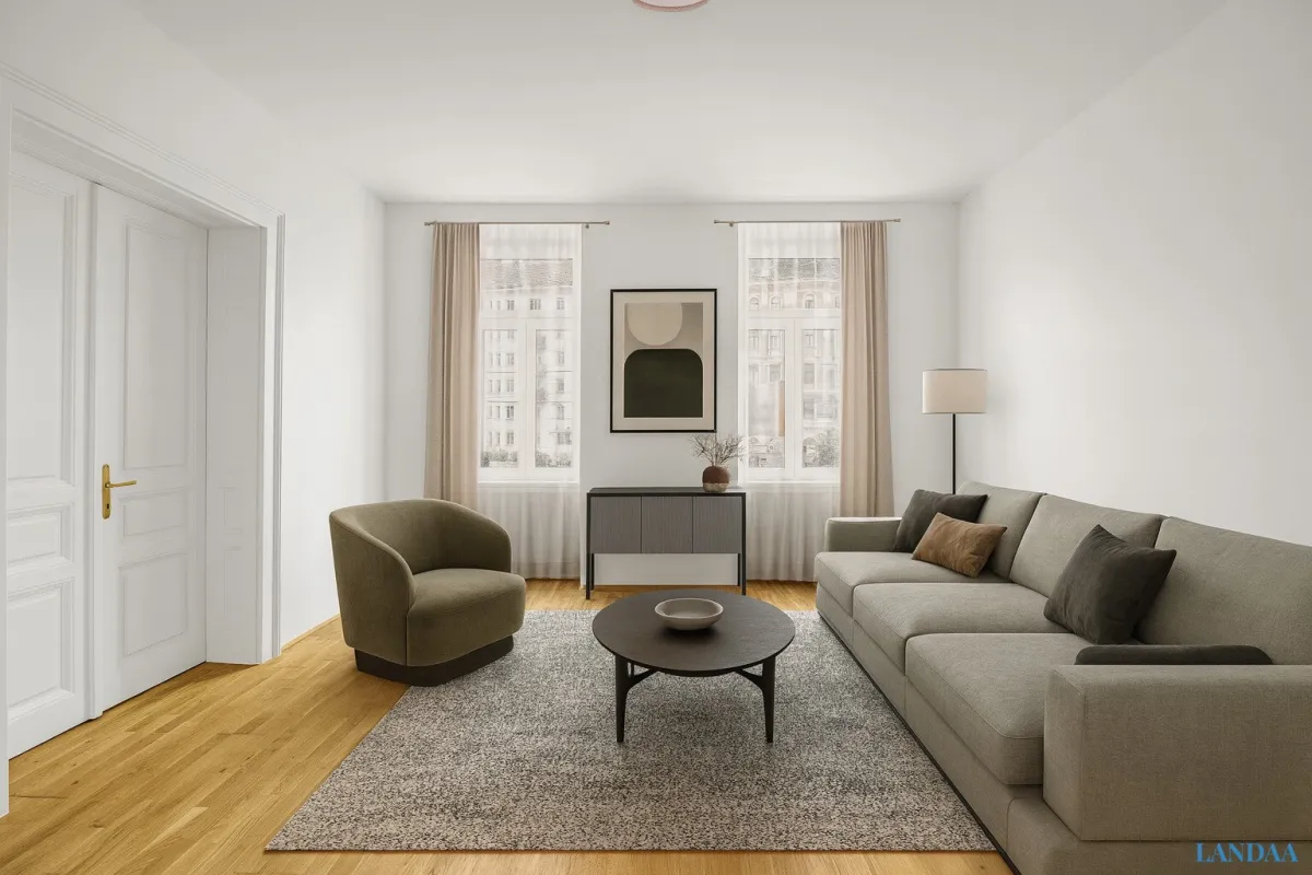 ++NEU++ Altbau-Juwel am Rennweg: Erstbezug - helle 3 Zimmer Wohnung! Top-Anbindung & Infrastruktur - Bild 1