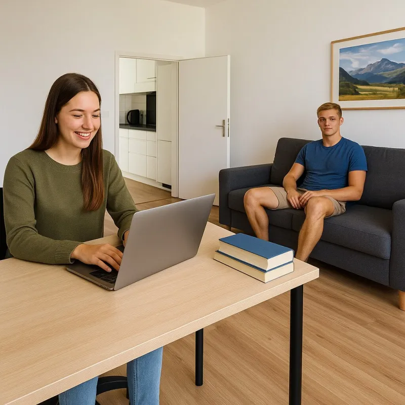 Gemeinsam oder noch alleine? studentenhilfe.at - Bild 1