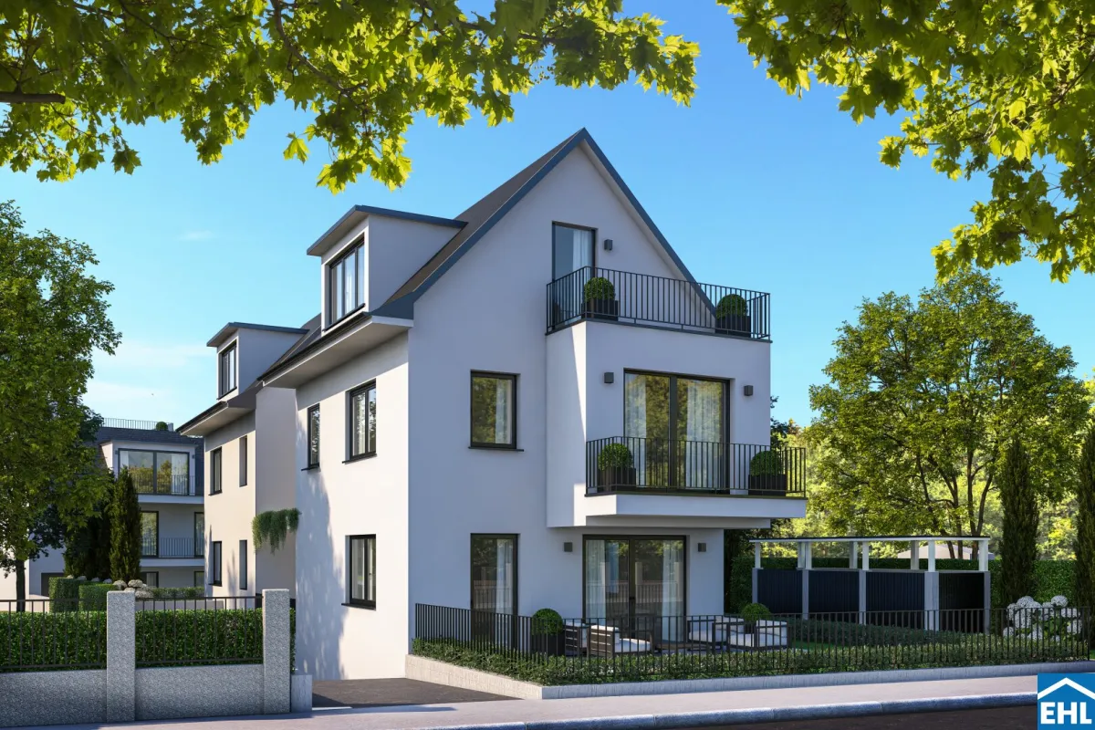 Wohnen in Hietzing – Neubau-Doppelhäuser mit Stil und Garten - Bild 1