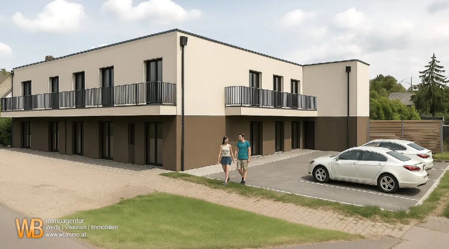 Erstbezug mit 94m² WFL, 40m² Wohnküche & Zi-16m²+14m², 50m² PKW-Stellplatz - Bild 1