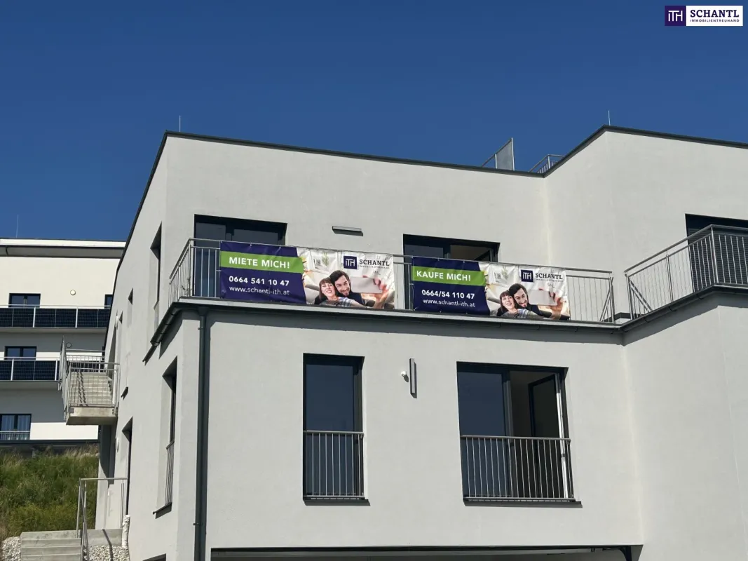 Exklusive Doppelhaushälfte in den Weinbergen - Höchste Energieeffizienz mit Erdwärmeheizung für modernes Wohnen und Genießen! - Bild 1