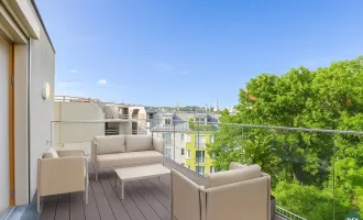 ERSTBEZUG | Exklusives 4-Zimmer-Penthouse mit zwei Terrassen und zwei Bädern