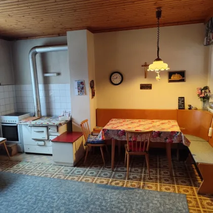 Dreikant-Bauernhaus mit Wirtschaftsgebäude, großer Garten, Nähe Oberwart - Bild 2