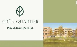 GRÜN.QUARTIER - Privat.Grün.Zentral - Lichtdurchflutete Familienwohnung mit großer Terrasse