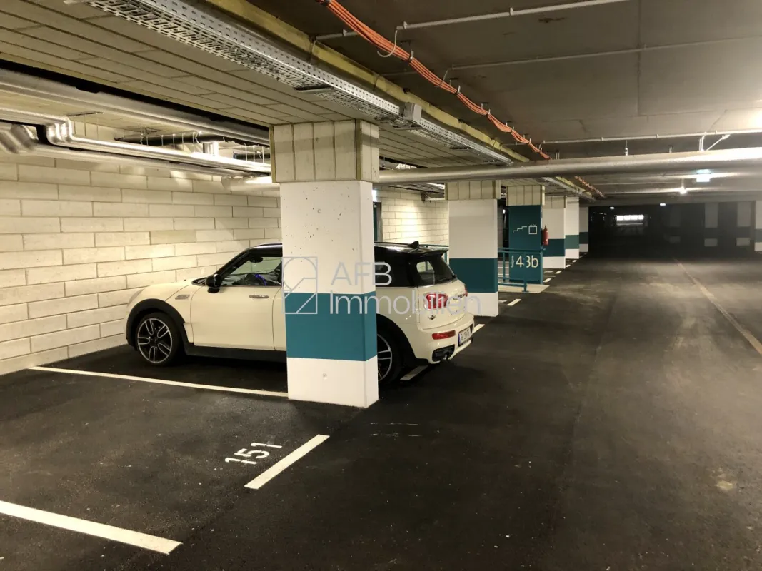 Tiefgaragenstellplätze Alte Poststraße / Ecke Feldgasse zu vermieten