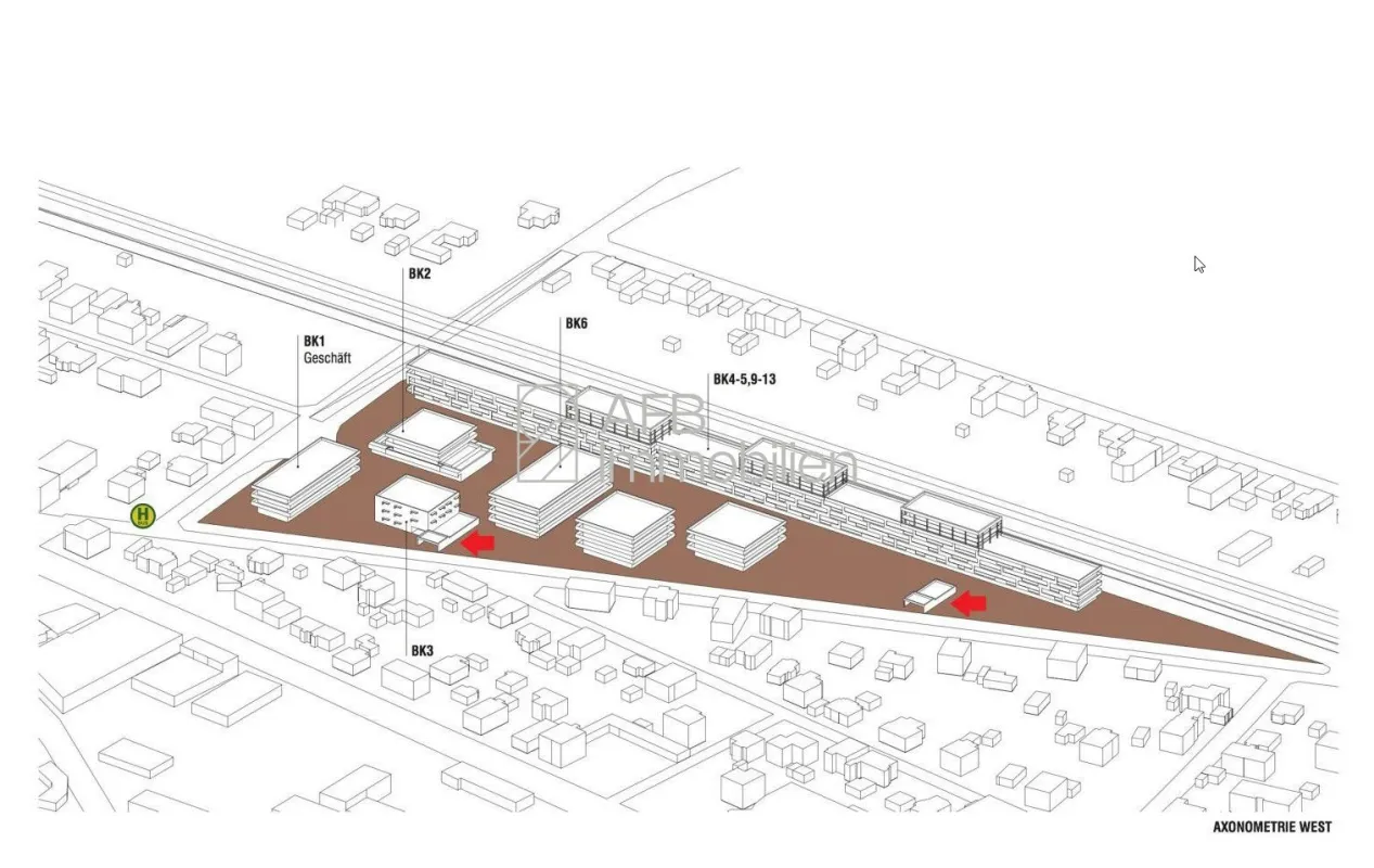 Tiefgaragenstellplätze Alte Poststraße / Ecke Feldgasse zu vermieten