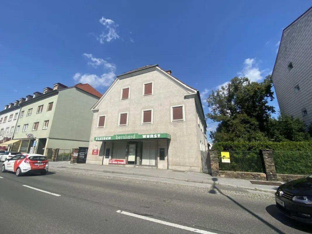 Ideale Lager- und Betriebsstätte mit Wohnmöglichkeit im zentralen frequentierter Grazer Bezirk Gösting