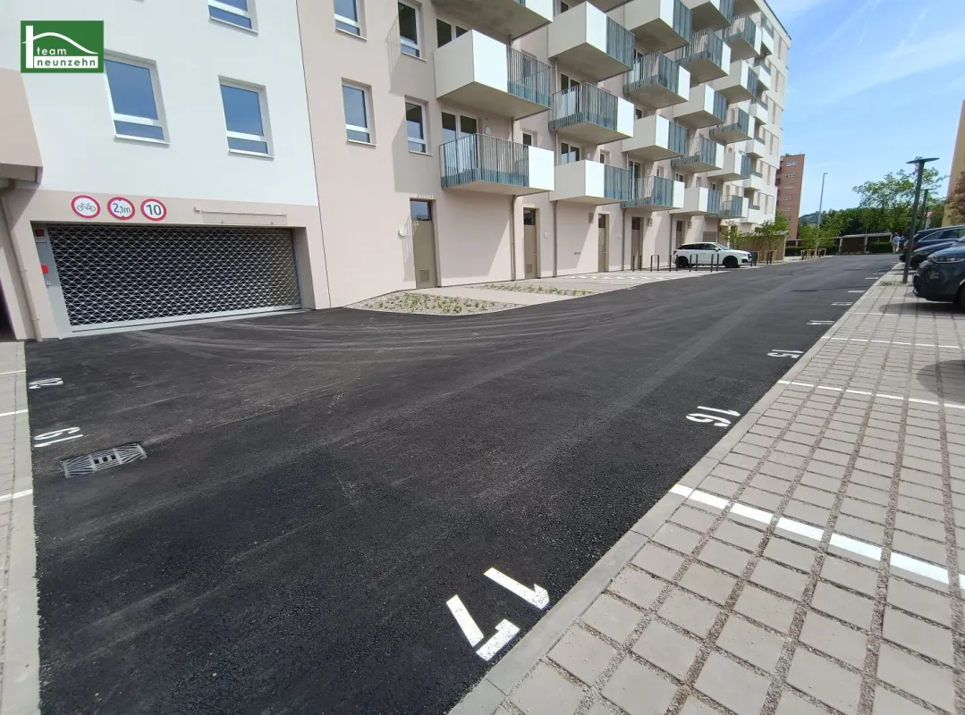 Unbesorgt parken - großzügiger PKW Tiefgaragenstellplatz im Steingötterhof St. Pölten nahe Traisenpark