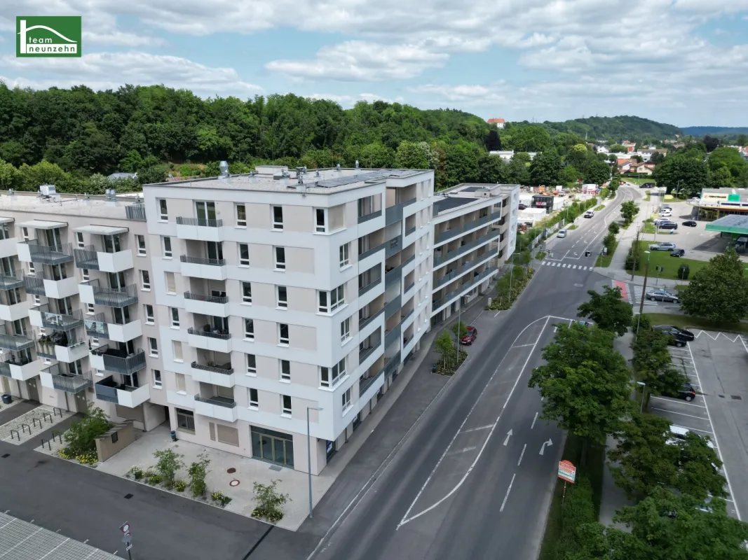 Unbesorgt parken - großzügiger PKW Tiefgaragenstellplatz im Steingötterhof St. Pölten nahe Traisenpark