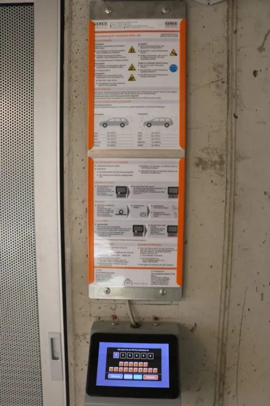 Tiefgaragenabstellplatz in Mühlau - Eckenried 9 - Liftsystem